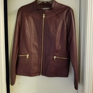 Leather jacket